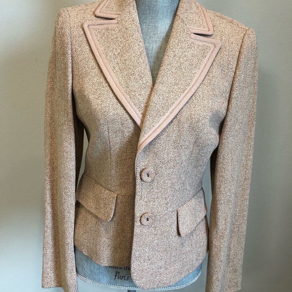Ann Taylor Blazer Wool Blend Size 6